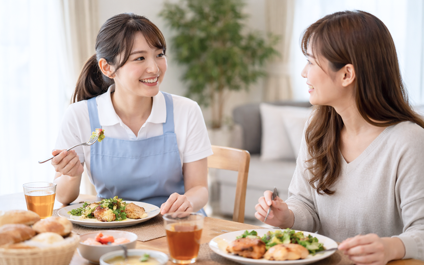 出張料理サービスの様子